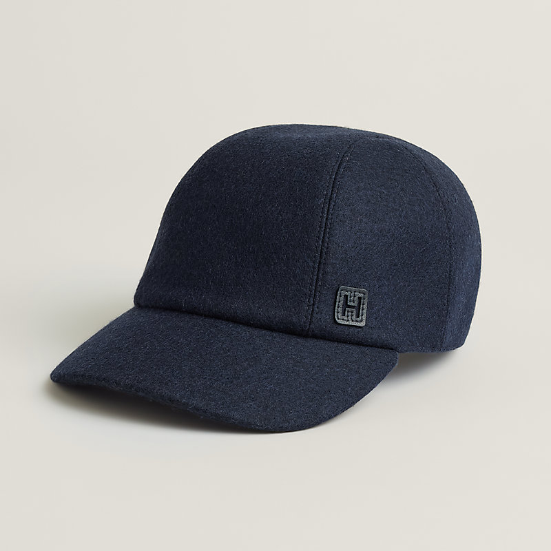 Miles H Cut cap - Blue | Hermès USA
